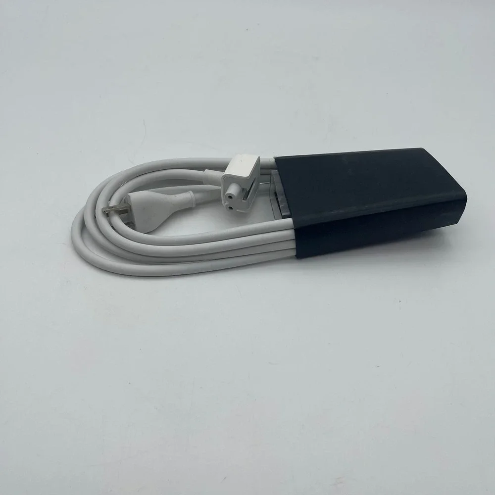Apple Mac AC Power Adapter Extension Cable Cord White 3-Prong Grounded Wall Plug